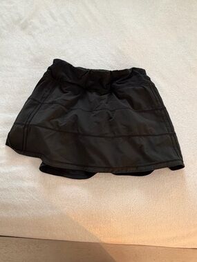 lululemon athletica Black Mini Skirt